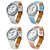  Women's Heart-Shaped PU Leather Style Analog Quartz Bracelet Watch (Assorted Colors)