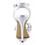  LAURETTA - Sandali Matrimonio A spillo alto Satin
