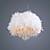  OCEAN - Lustre Cristal - 3 slots à ampoule