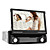 7 tommer Digital Touch Screen 1 DIN bil DVD-afspiller Support 3D-menu, TV, RDS, iPod, Bluetooth, Ratstyring, ATV