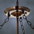  18 Inch Tiffany-style Floral Natural shell Material Inverted Pendant Light (0835-D8005)