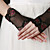  dentelles doigts des gants de mariée avec poignet longueur appliques