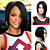  Penteado Capless Curta Alta Qualidade Sintética japonês Kanekalon Direto Style Star peruca Rihanna 2