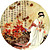  Maple Leaves Pattern Manual Rainproof Sunscreen Wedding Umbrella