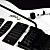  Derulo - (hovedløs) Linden el-guitar med taske / rem / picks / kabel / whammy bar / capo / stemmefløjte / adapter