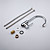  Sprinkle® by Lightinthebox - Contemporary Brass Kitchen Faucet with Color Changing LED Light