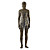  Black and Golden Python Pattern Lycra Zentai