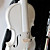  4/4 Satin White Violin with Bow/Rosin/Shoulder Rest