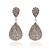  18k vergoldet Crystal Fashion Ohrringe