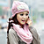  Fashion Lace Knit Bow Hat(Circumference is 56-58cm)