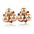  Marvelous 18K Gold Plated Pearl Triangle Earrings(More Colors)