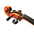  Violintine - (V21) 1/2 Professional-Grade Solid Spruce & 1-Piece Flame Maple Violin with Case/Bow
