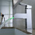 Color Changing LED Waterfall Bathroom Sink Faucet - Blade Series