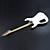  Derulo - (kolibri-7) mahogni Stratocaster el-guitar med taske / rem / picks / kabel / whammy bar