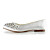  calcanhar de cetim plana fechada pés com sapatos de imitação de pérolas mulheres casamento partido