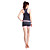  SiBoEn Polyester Sleeveless Tracksuits Practise Wearable Yoga with Pleated