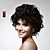  Capless Short High Quality Synthetic Curly Hair Wig Multiple Colors Available