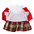  Scottish Plaid Dancing Dress for Dogs (XS-XL)