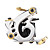  4 Alloy Tattoo Gun Kit for Lining and Shading