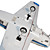  e-domodel v35 2.4g 6ch rc avião (pnp) trem de pouso fixo