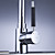  Sprinkle® - par LightInTheBox - Robinet de cuisine en laiton massif de couleur claire mené changer
