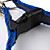  Reflective Rope Dog Harness Kit with 120CM Leash (S-L, Assorted Colors)