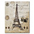  Printed City Paris Eiffel Tower Canvas Art with Stretched Frame