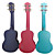  basswood sopraan ukelele met zak / string / lijst (cartoon ontwerp)