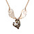  Beautiful Alloy With Austrian Crystal Sweetheart Eros Women's Necklace (More Colors)