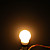  E27 2.5W 48x3528 SMD 120-160LM 2800-3300K Warm White Light LED Ball Bulb (220-240V)