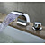  portato cascata contemporanea diffusa lavandino rubinetto del bagno (con finitura cromata)