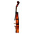  Violintine - (V17) 4/4 Professional-Grade Solid Spruce & 1-Piece Flame Maple Violin with Case/Bow