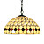  Tiffany 2 - Light Pendent Lights in Glass