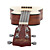  Toukaki - (UK23C-SPR) Spruce Soprano Ukulele with Gig Bag/Strap