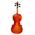  Violintine - (V21) 1/2 Professional-Grade Solid Spruce & 1-Piece Flame Maple Violin with Case/Bow