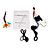  7 tommer Digital Touch Screen 1 DIN bil DVD-afspiller Support 3D-menu, TV, RDS, iPod, Bluetooth, Ratstyring, ATV