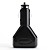  Dual USB Port Car Charger for iPhone, iPad & Other Cellphone (2A, Assorted Colors)