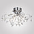  LIPPSTADT - Lampadario stile moderno in cristallo con 11 lampadine