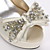  Elegant Leather Stiletto Heel Peep Toe/Pumps With Bowknot Wedding/Party Shoes