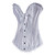  Gorgeous Satin Strapless Lace-up Corsets Shapewear(More Colors)