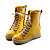  Leatherette Flat Heel Ankle Boots Inner Height Increasing With Lace-up Party/Evening Shoes (More Colors)