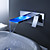  Sprinkle® - Farbwechsel LED Wasserfall Waschbecken Wasserhahn (Wandmontage)