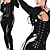  Stretch Catsuit Halloween Costume Bodysuit Wetlook Suit (1Pieces)