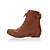  belle camoscio piatto stivaletti tacco interne altezza crescente con lacci party / scarpe da sera (più colori)