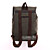  vintage Brief gedruckt Rucksack