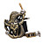  4 Tattoo Gun Kit for Lining and Shading (3 Carved Tattoo Machine and 1 Cast Iron Tattoo Machine)