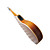  Aiersi - (08WBER) Acajou contreplaqué Weissenborn Electro-Acoustique Slide Guitar Gig Bag hawaïenne avec (Satin)