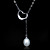  Fine Jewelry Elegant Freshwater Pearl Heart Sterling Silver Necklace