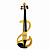  Chow's - (EV08) 4/4 Basswood Electric Violin Outfit (Multi-Color)