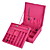  Big Square-shaped Flannel Women's Jewelry Box(More Colors)